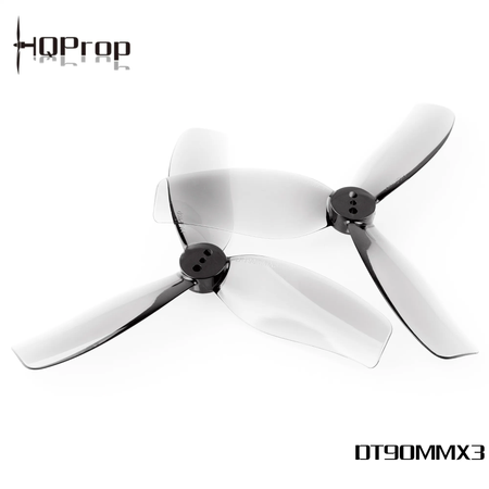 Лопасти HQProp Duct-T90MMx3 Flash 7040-3 (2 CW, 2 CCW) — пропеллеры DT90MMx3 для дронов типа cinewhoop (4 шт.)