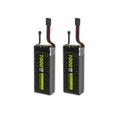 Акумулятори Explorer 1000mAh 2S 80C LiHV (2PCS) &ndash; батарея для 2s дронів з роз'ємом XT30 (2 шт.)