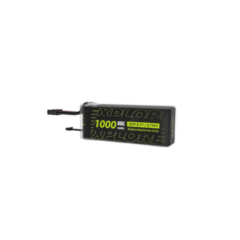 Акумулятори Explorer 1000mAh 2S 80C LiHV (2PCS) – батарея для 2s дронів з роз'ємом XT30 (2 шт.)