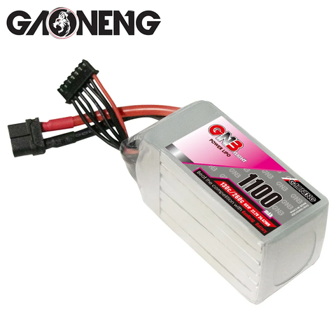 Акумулятор GNB 1100mAh 6S 130C LiPo – 6S батарея з розʼємом XT60 для FPV дронів