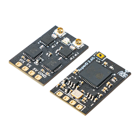 Приймач BetaFPV SuperD ELRS Diversity 2.4 ГГц &mdash; ресівер для FPV дрона оснащений двома антенами