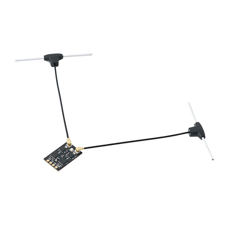 Приймач BetaFPV SuperD ELRS Diversity 2.4 ГГц &mdash; ресівер для FPV дрона оснащений двома антенами