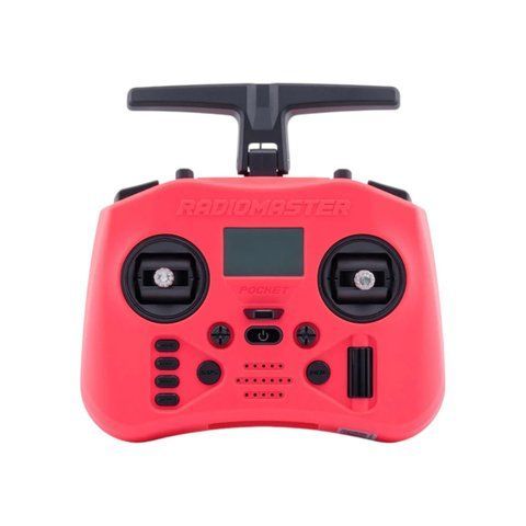 Пульт дистанционного управления RadioMaster Pocket Crush M2 ELRS Cherry Red (красный)