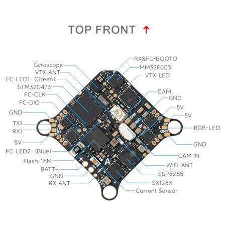 Політний контролер BetaFPV Matrix 1S G4 5IN1 V2