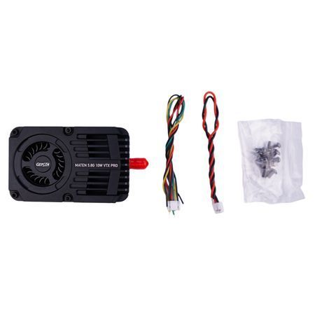 Видеопередатчик GEPRC MATEN 5.8G 10W VTX PRO, 104 ch для long range полетов