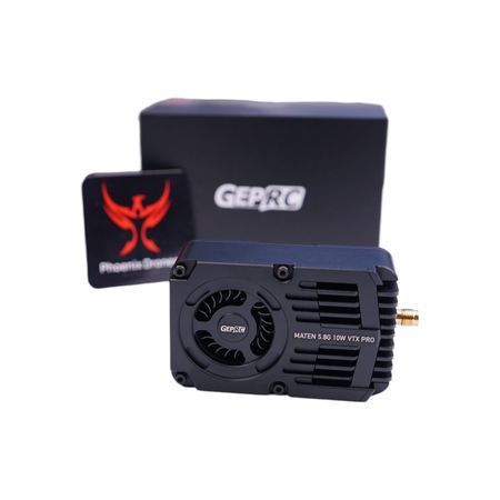 Видеопередатчик GEPRC MATEN 5.8G 10W VTX PRO, 104 ch для long range полетов