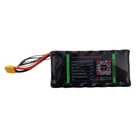 Аккумулятор Phoenix drones 7S4P на элементах Samsung INR21700-50S 20000 mAh прямоугольный
