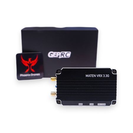 Видеоприемник GEPRC MATEN 3.3G VRX на 40 каналов со звуковым сигналом