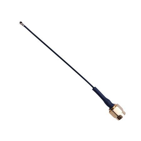 Пігтейл IPEX4 &mdash; RP-SMA male прямий, RG316, 8 см &mdash; антенний кабель-перехідник для FPV