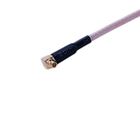 Пігтейл SMA female прямий &mdash; MMCX male кутовий, RG316, 22 см &mdash; антенний кабель-перехідник для FPV