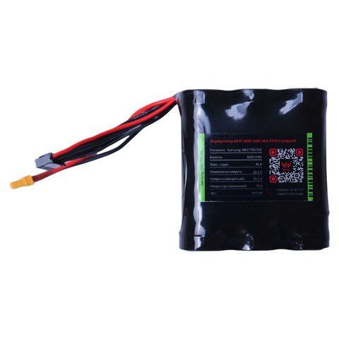 Аккумулятор Phoenix drones 6S1P 5000 mAh 2-рядный &ndash; батарея для ретрансляторов и TX модулей