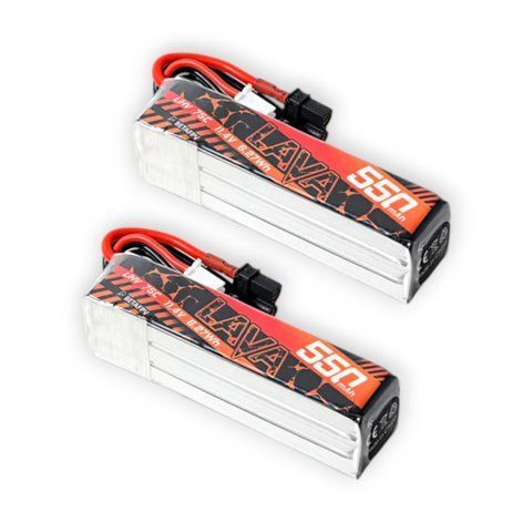 Аккумулятор BetaFPV LAVA 3S 550mAh 75C Battery (2PCS) с разъемом XT30 для дрона