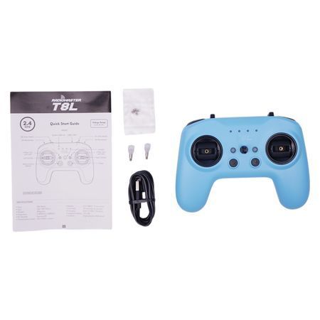 Пульт управления Radiomaster T8L Radio Controller (M2) FCC Blue (голубой) для начинающих