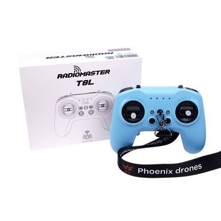 Пульт управления Radiomaster T8L Radio Controller (M2) FCC Blue (голубой) для начинающих