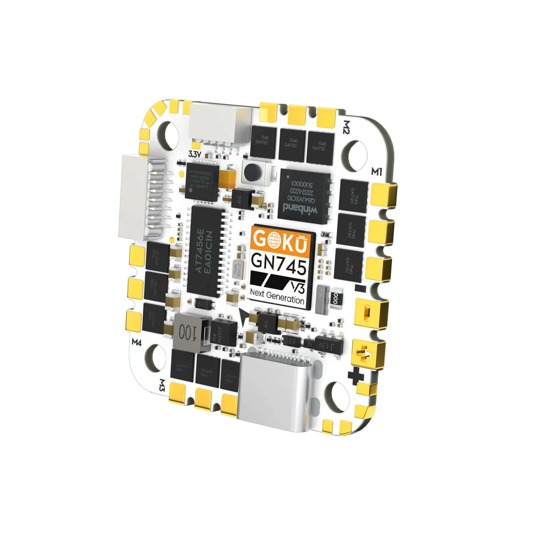 Польотний контролер GOKU GN 745 45A AIO 32bit V3 FC — плата управління ...