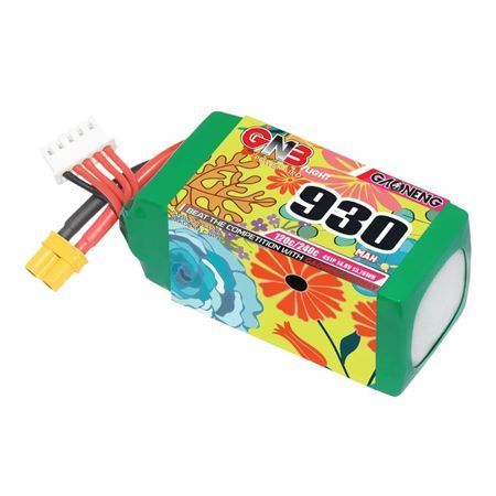 Аккумулятор GAONENG GNB LiPo 4S1P 930mAh 120C с разъемом XT30 для дрона