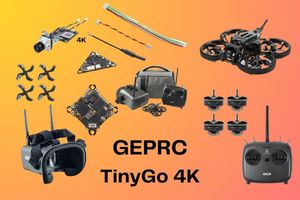 GEPRC TinyGo 4K RTF Kit обзор: один из лучших комплектов для новичков