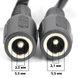 Перехідник XT60 female - DC 2.1 х 5.5 female