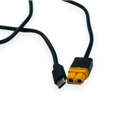 Кабель перехідник USB Type-C на XT60 100см