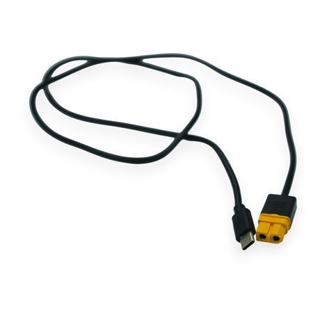 Кабель перехідник USB Type-C на XT60 100см