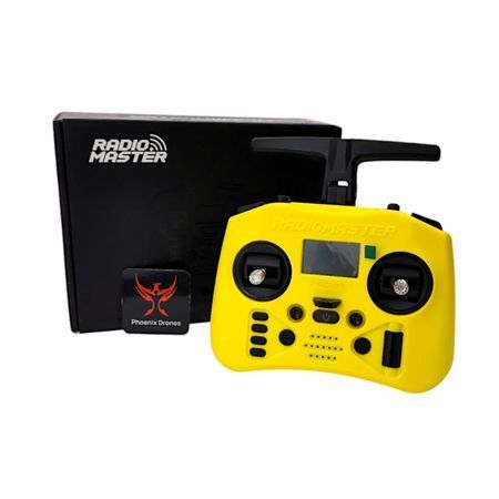 Пульт дистанционного управления RadioMaster Pocket Crush M2 ELRS Lemon Twist Yellow (желтый)