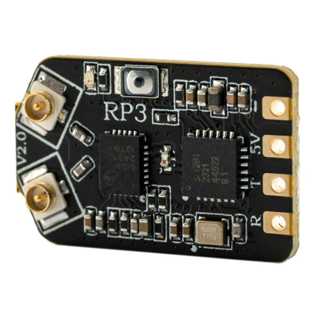 Приемник RadioMaster RP3 V2 ELRS 2.4ГГц Diversity Nano &ndash; ресивер с кварцевым генератором температурной компенсации