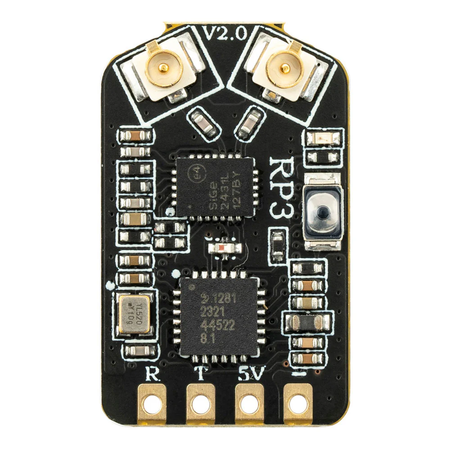 Приемник RadioMaster RP3 V2 ELRS 2.4ГГц Diversity Nano &ndash; ресивер с кварцевым генератором температурной компенсации