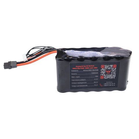 Аккумулятор Phoenix drones 6S3P на элементах Molicel INR21700-P50B 15000 mAh трьохрядный